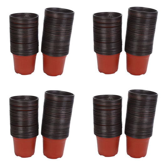 150pcs 4.72 Inch Flower Seedlings Nursery Supplies Planter Pot