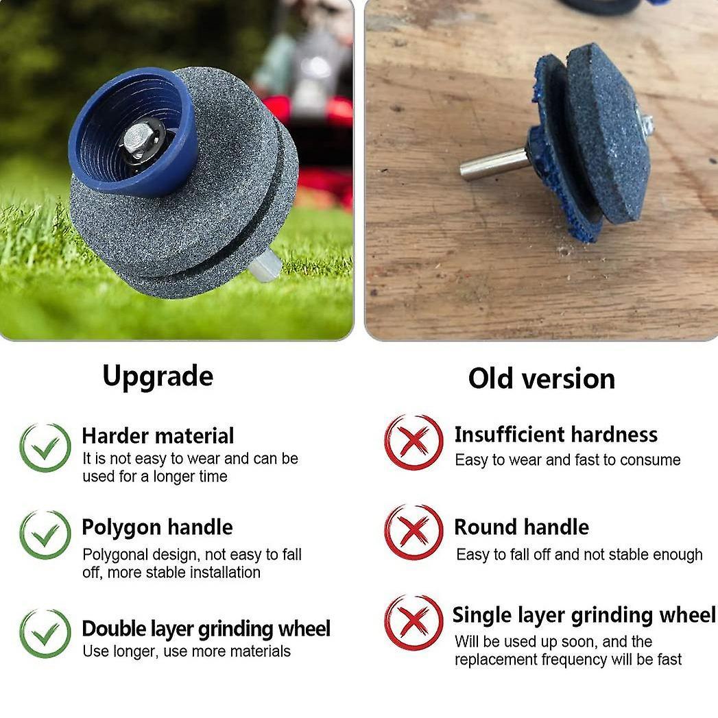 Universal Lawnmower Blade Sharpener,for Any Electric Drill Hand Drill