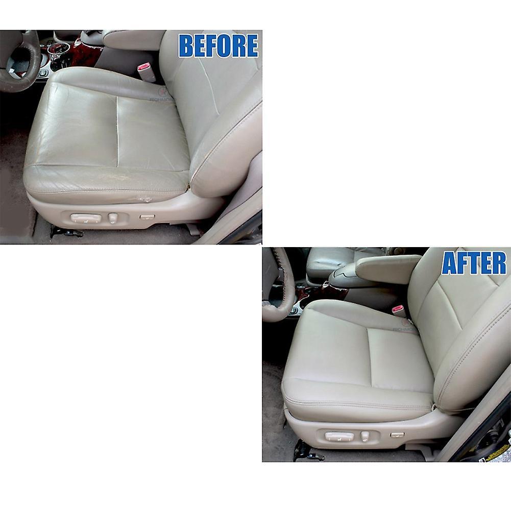 2x Driver Side Bottom Car Seats Cover Interior Seats Mat Beige