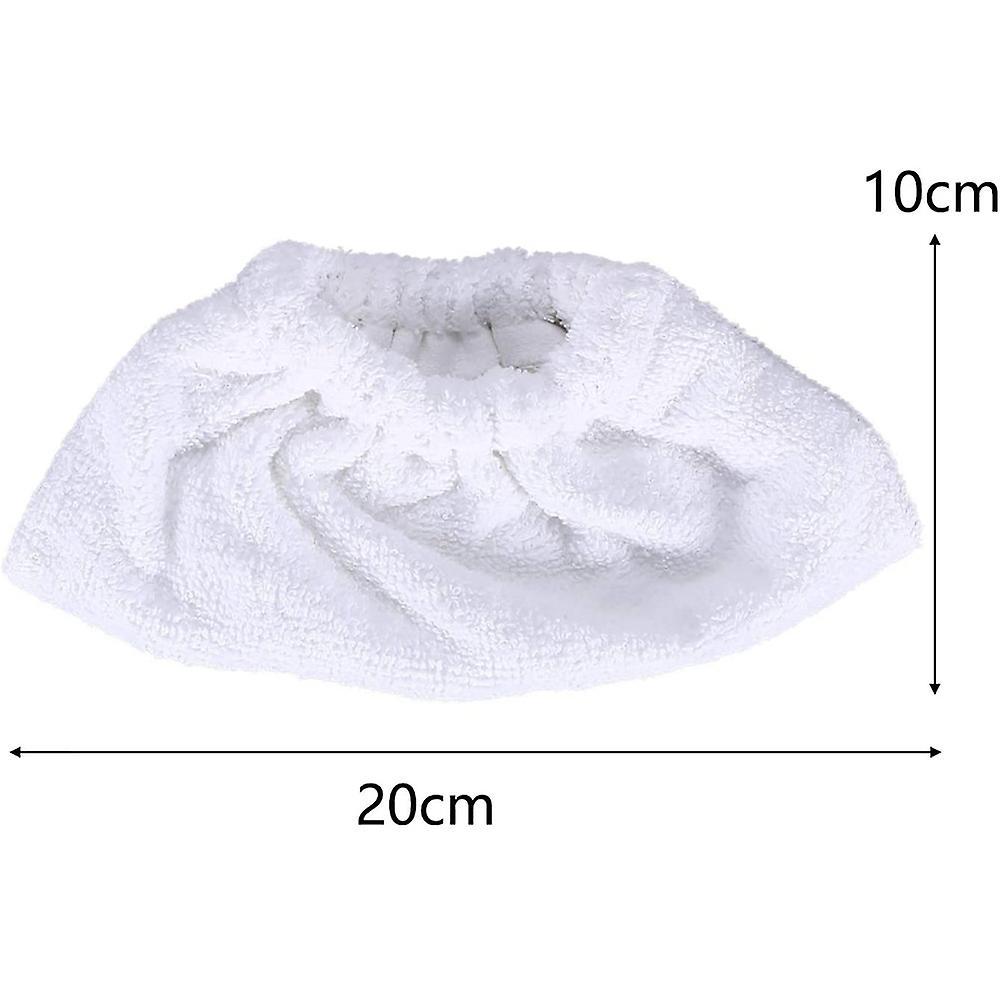 4 Pcs Microfiber Cover Set for Hand Nozzle Karcher Steam Cleaner