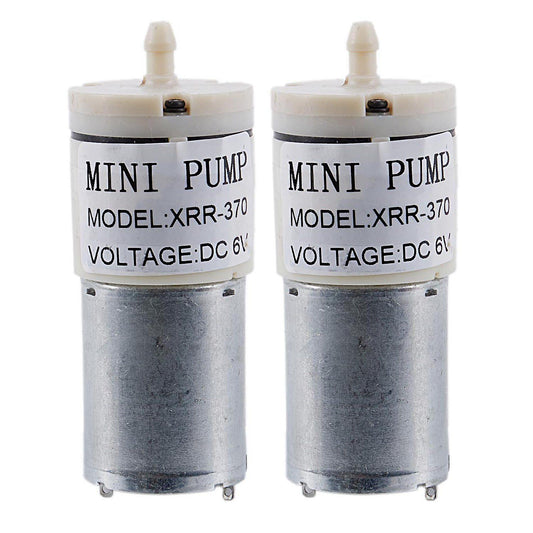 2x Dc 6v Mini Air Pump Motor for Oxygenating Bubble Aquarium Tank