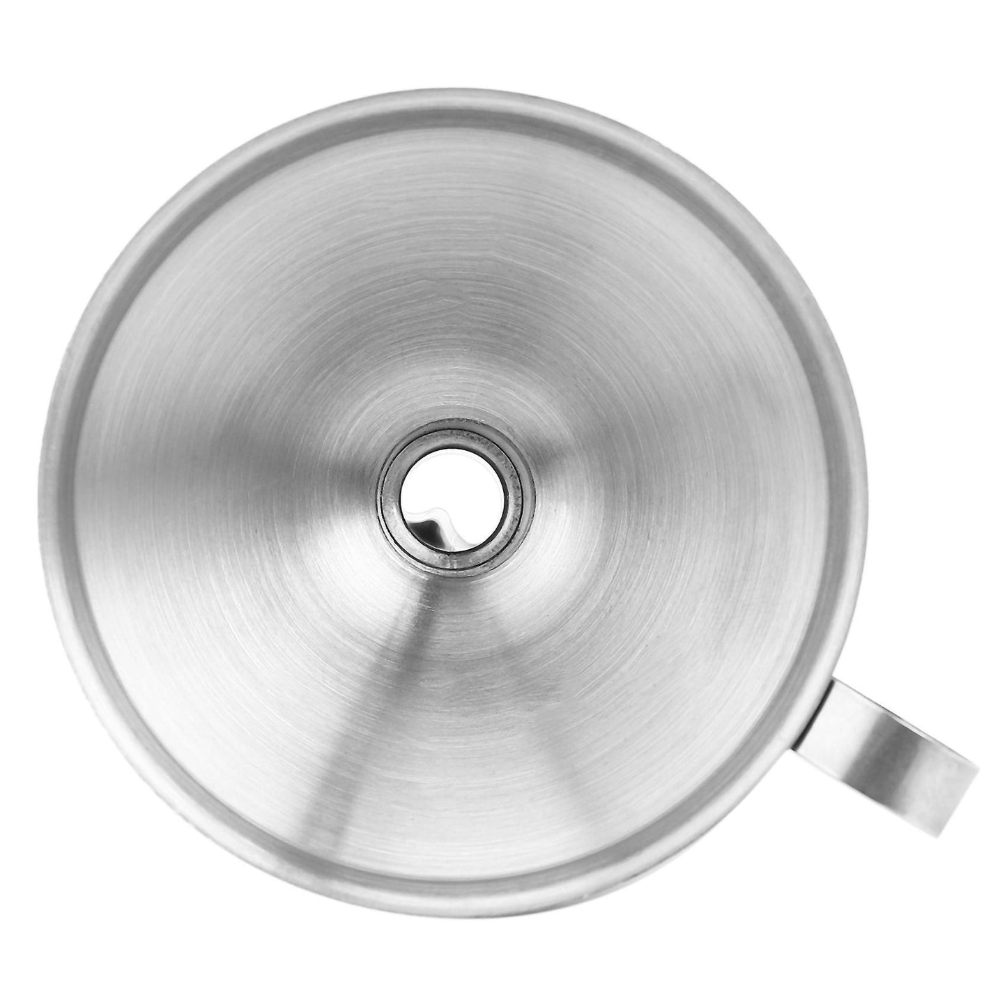 Stainless Steel Kitchen Funnel with Filter Storage Containers 10cm