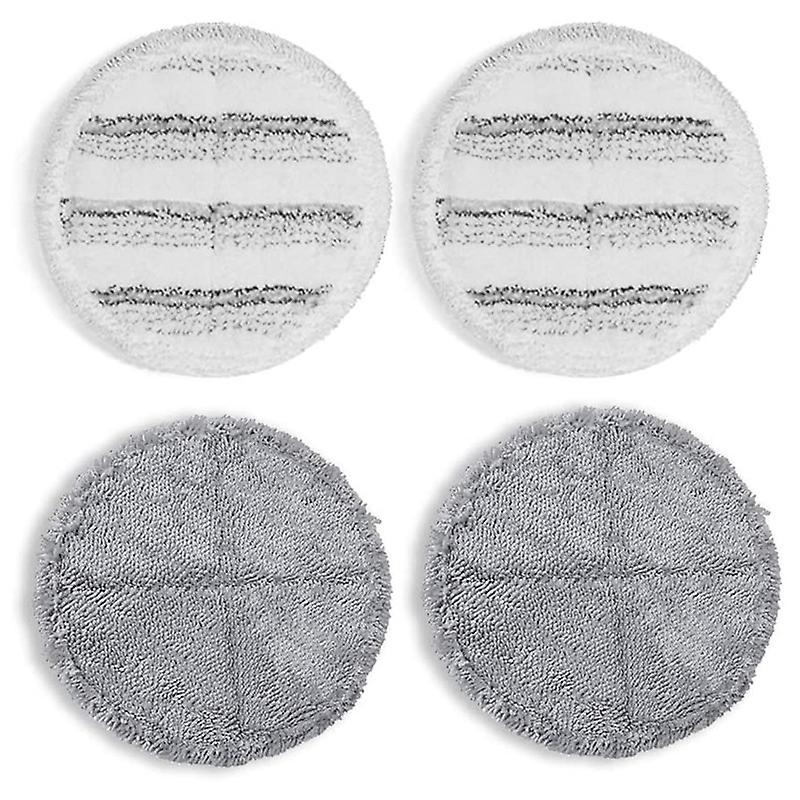 4pcs Electric Mop Pad for Gobot Floor Scrubber Pad for Hardwood Floor