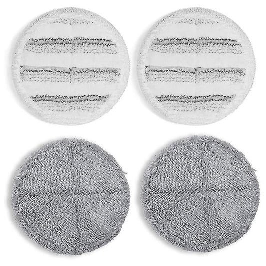 4pcs Electric Mop Pad for Gobot Floor Scrubber Pad for Hardwood Floor