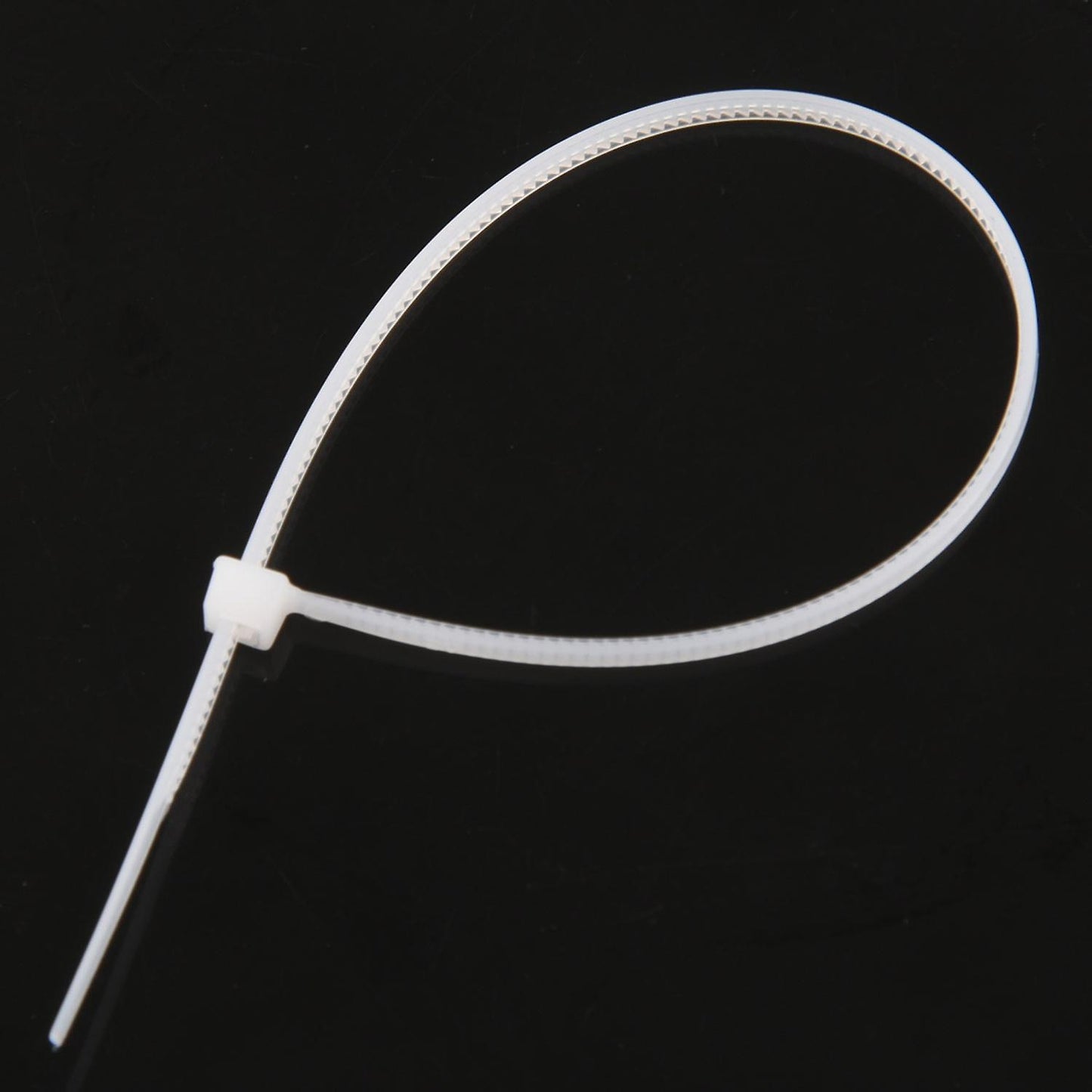 1000 X Self Locking Cable Nylon Zip Ties Fastener Off White 3mm X 150mm