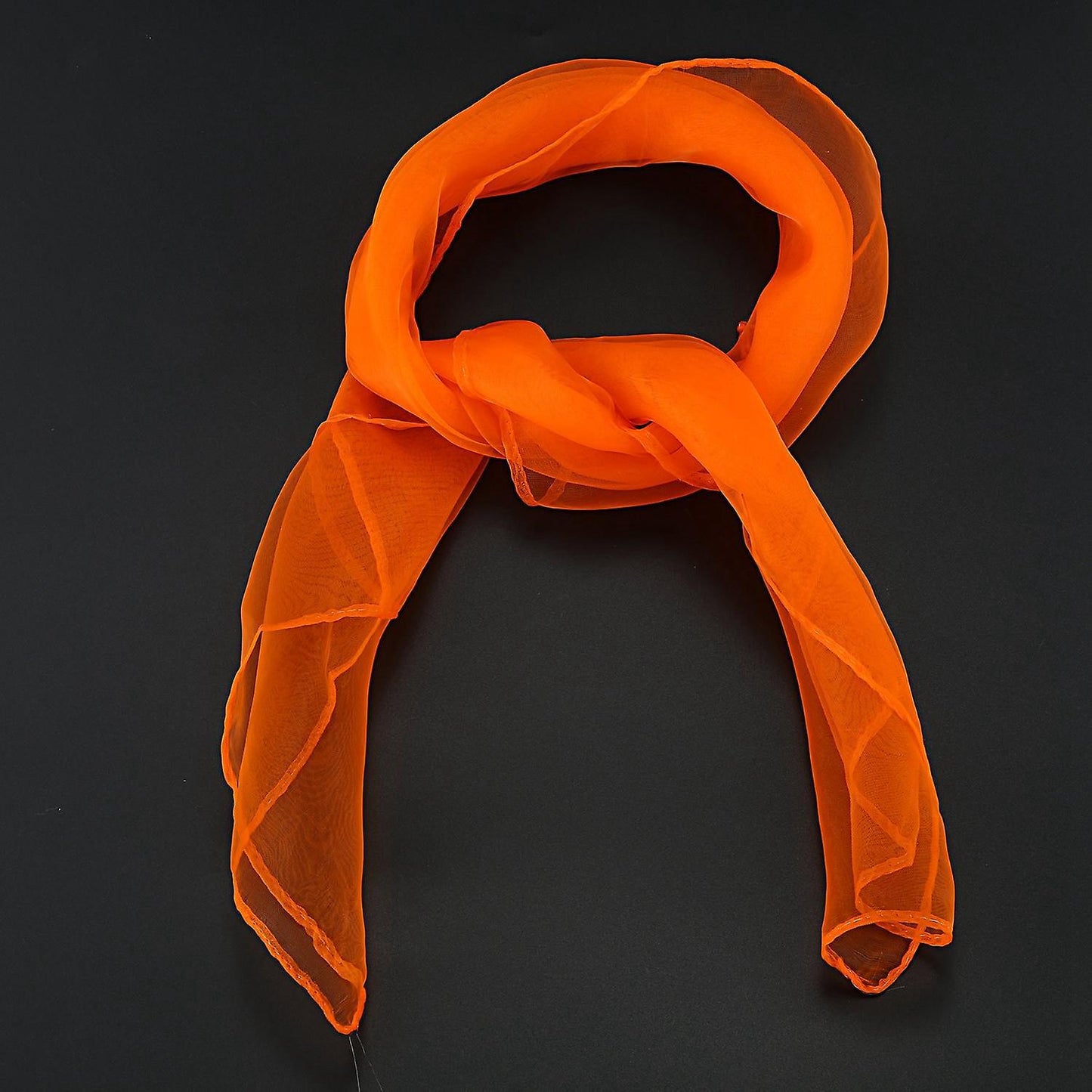 Plain Chiffon Neck Scarf Head Scarves 70 Cm X 70cm (sapphire)