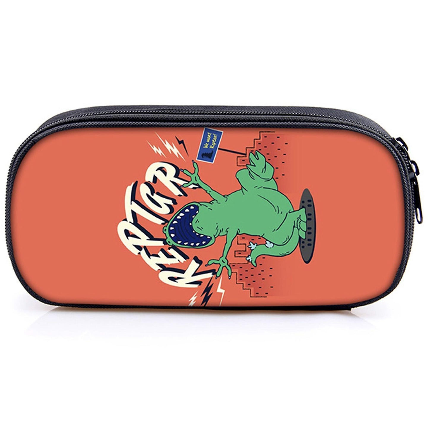 Cartoon Single-layer Pencil Case, Simple Stationery Storage Bag B