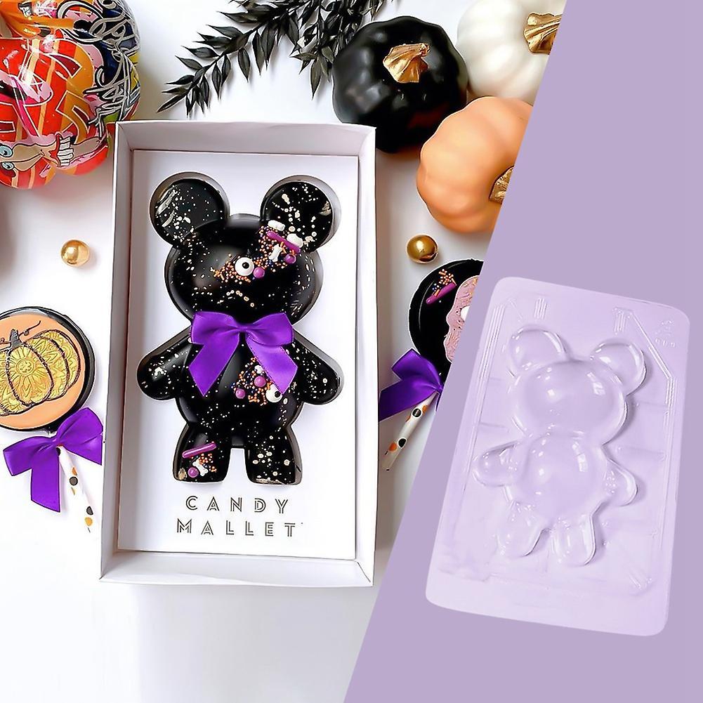 Bear Chocolate Mold for Breakable Bears, Gummy Bear, Dessert Baking