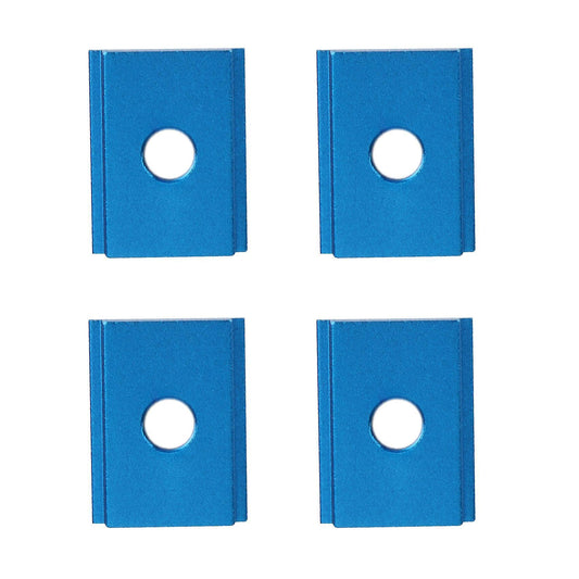 M6 T-tracks Aluminium Alloy T Slot Track for Woodworking Tool 4pcs