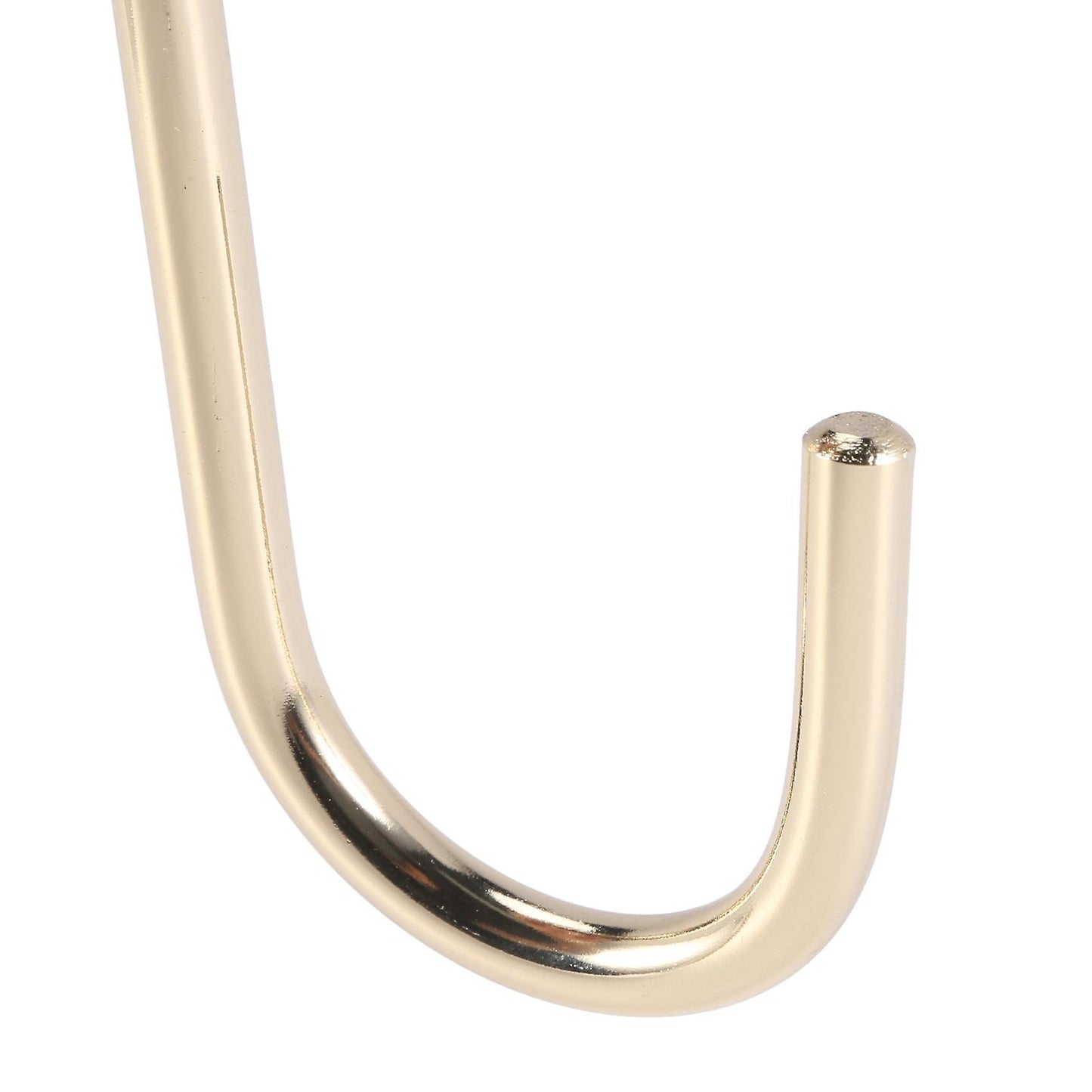 Gold Iron S Shaped Hooks Hanging Hanger Storage Holder Home Organizer