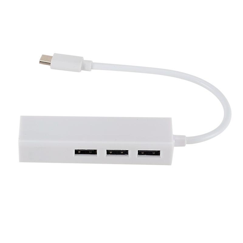 Adapter with Type C Usb2.0/3.0/pd 3 Ports Rj45 for Macbook Usb-c Type