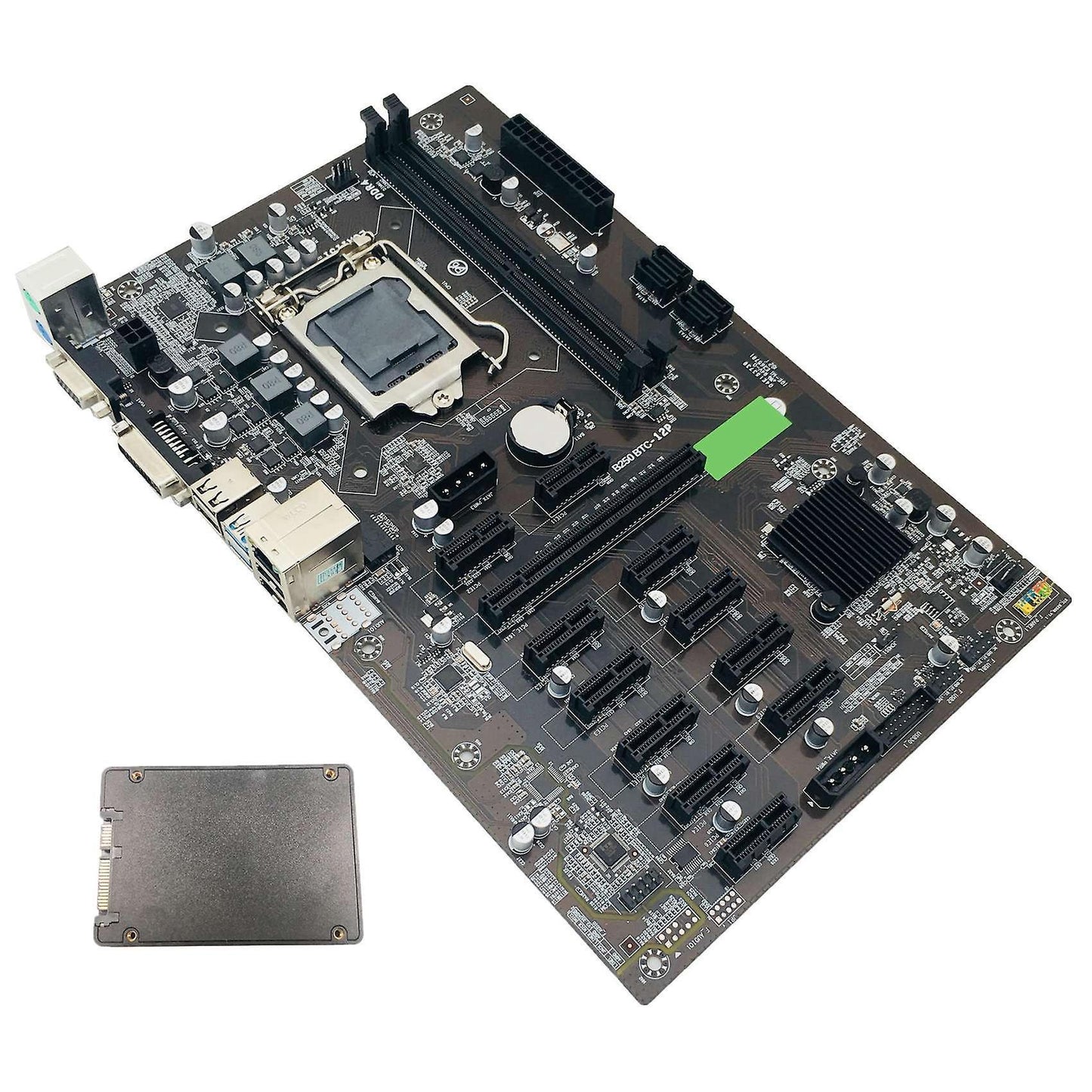 B250 Btc Mining Motherboard with 120g Ssd Lga 1151