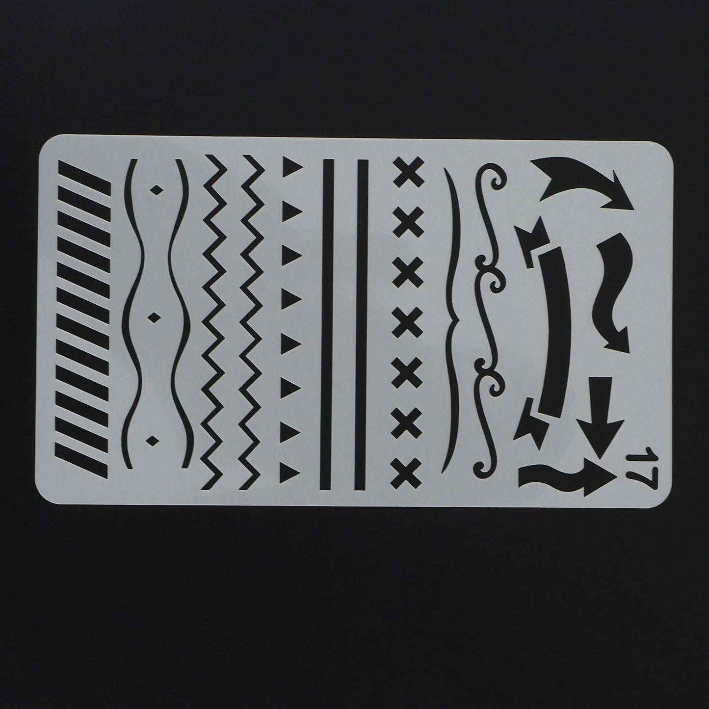 24 Pieces Productivity Stencil Journal Stencil for Time Saving