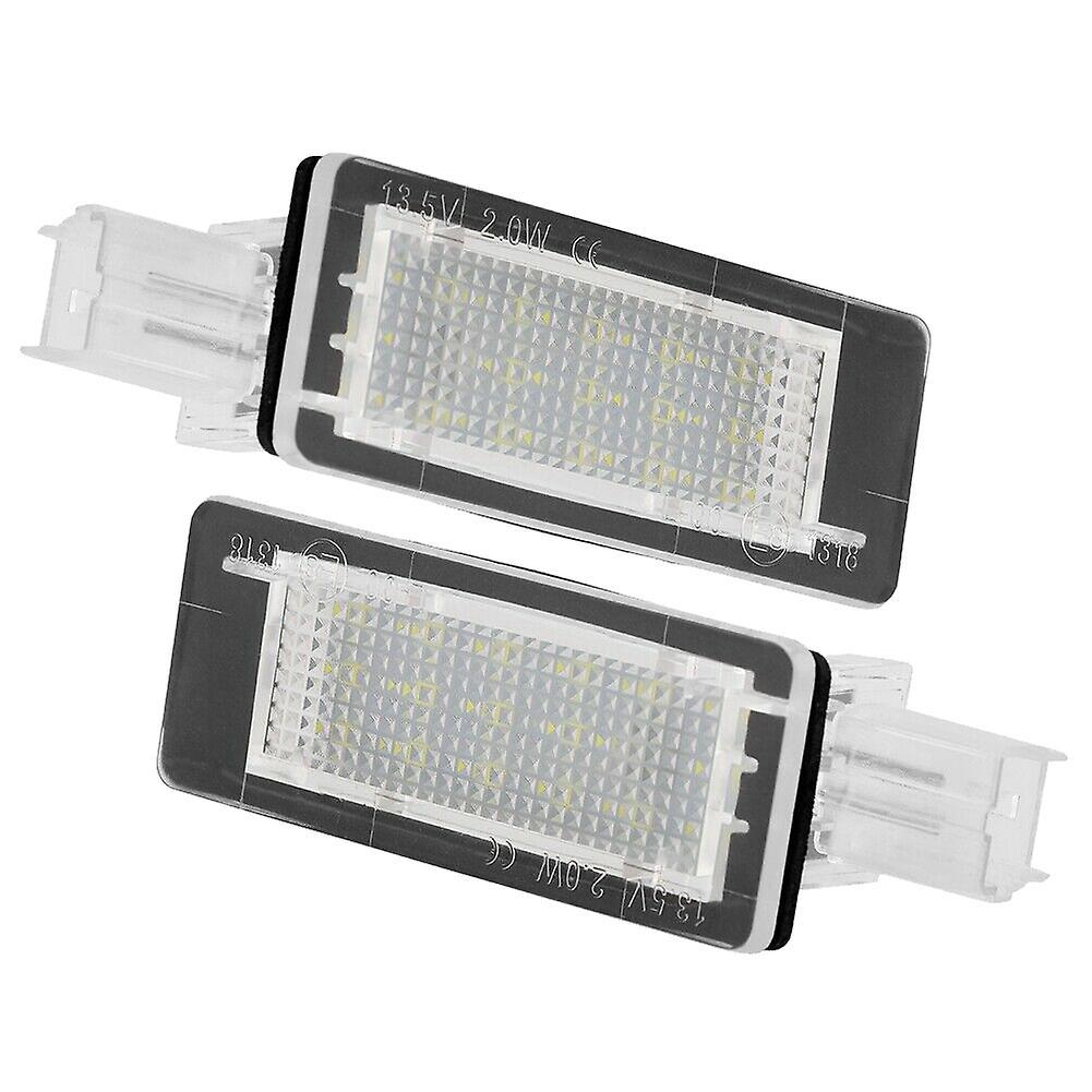 Car Led License Plate Light for Dacia Duster 10-15