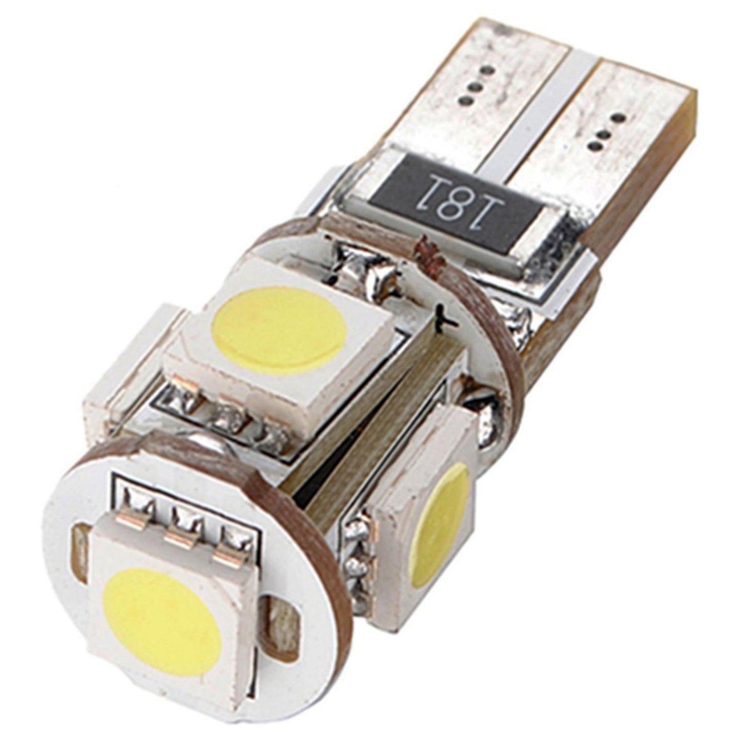 4 Stk. Canbus T10 194 168 5050 W5w Led 5 Smd Auto Ruecklicht Weiss