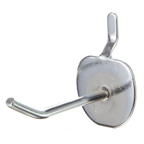 25 X Single Pegboard Slatwall Hooks 50mm