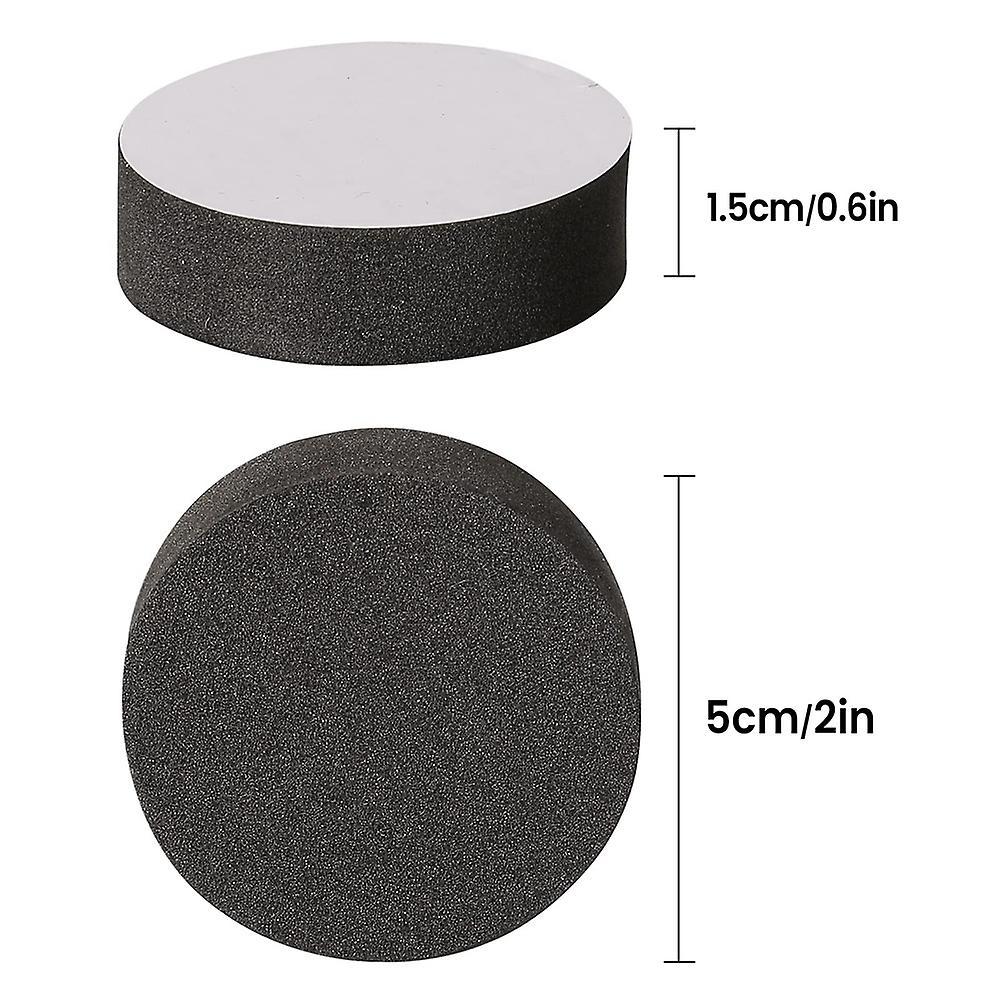 48pcs Plant Pot Feet Risers Natural Rubber Flower Pot Mat Invisible