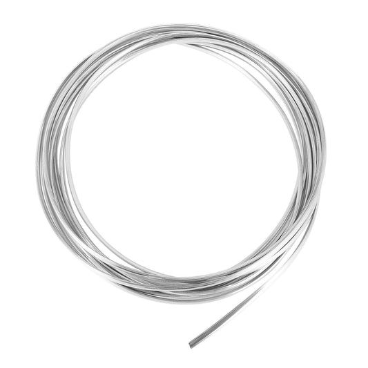 20ft Chrome Moulding Trim Strip Car Door Edge Protector Cover Silver