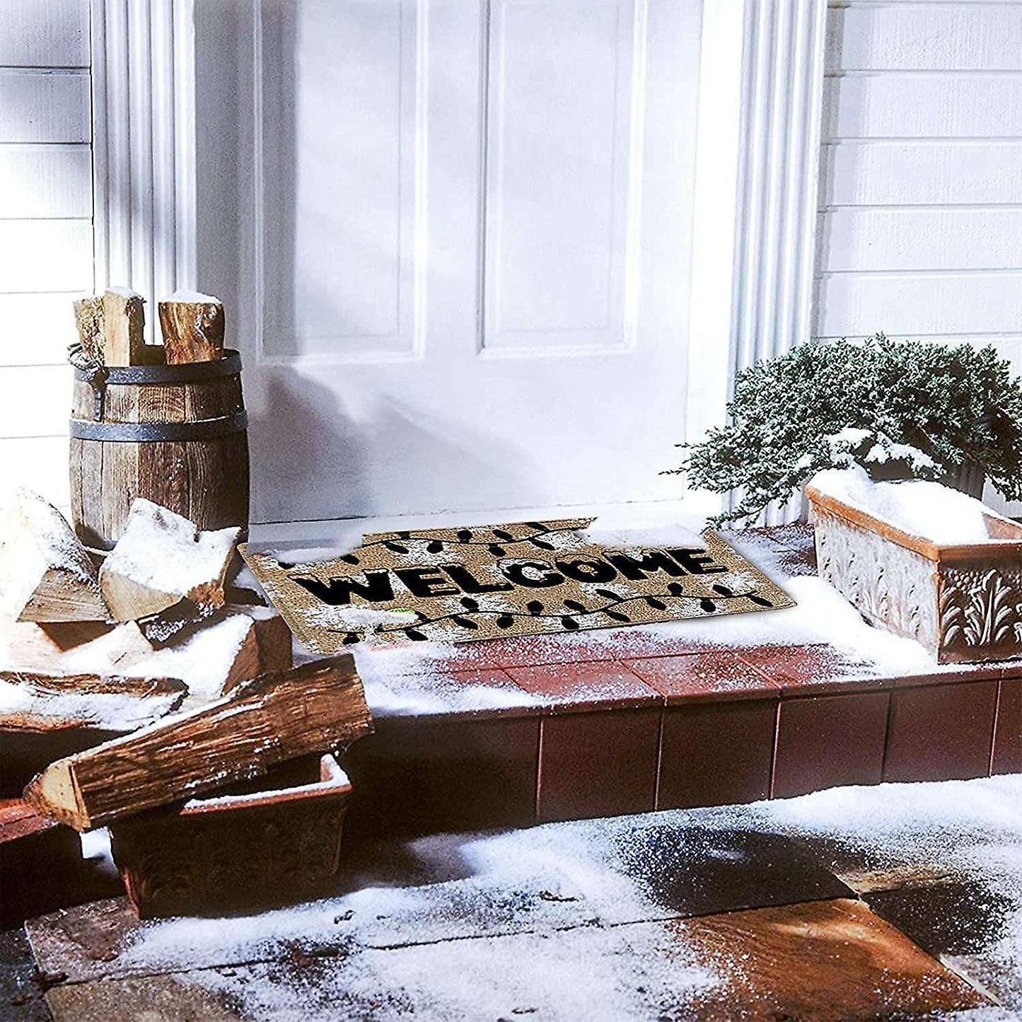Christmas Doormat Floor Mat Door Mat Decoration Entrance Floor