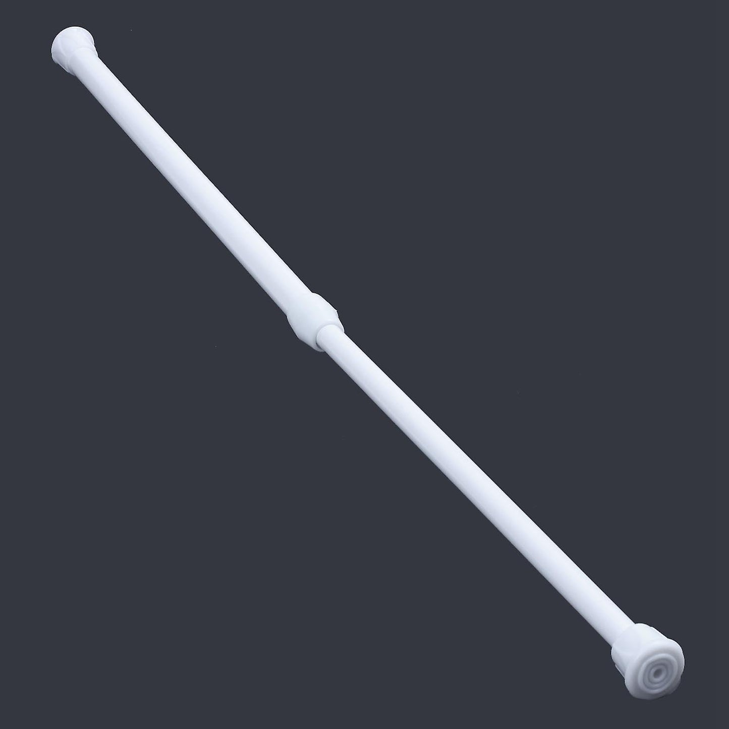 3 Pack Adjustable Small Tension Rod 11.8 Inch to 19.7 Inch, White
