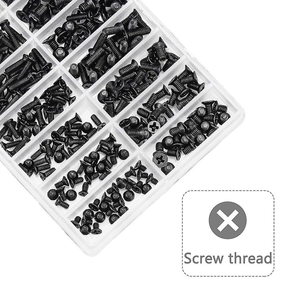 355pcs Pc Screws Assorted Set M2 M3 M2.5 Computer Screws