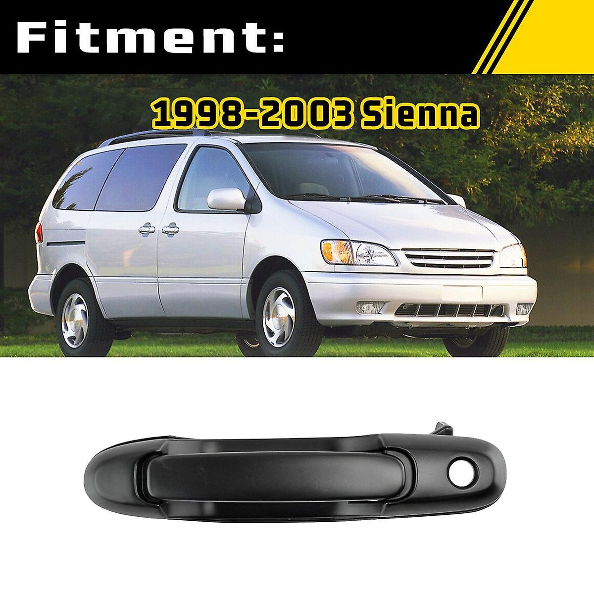 Front Left Driver Outside Exterior Door Handle Black 69220-08010 New