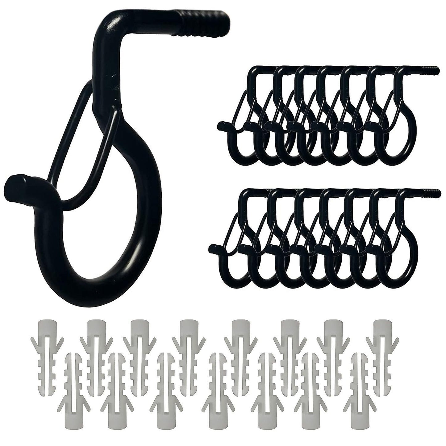 String Light Hook 15 Pack Q Hanger Heavy Duty Ceiling Screw In Hook