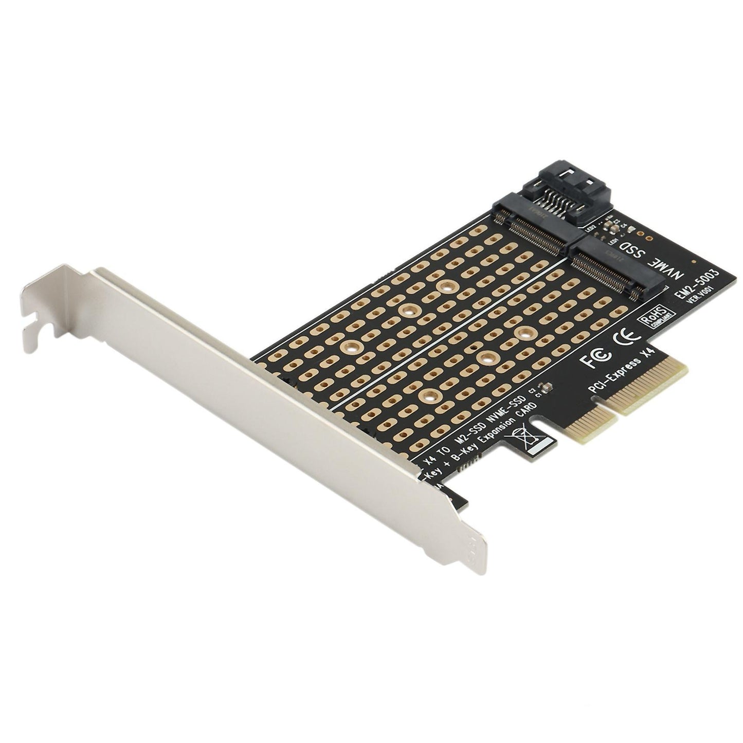 Add On Cards Pcie to M2/m.2 Adapter Sata M.2 Ssd Pcie Adapter Nvme/m2