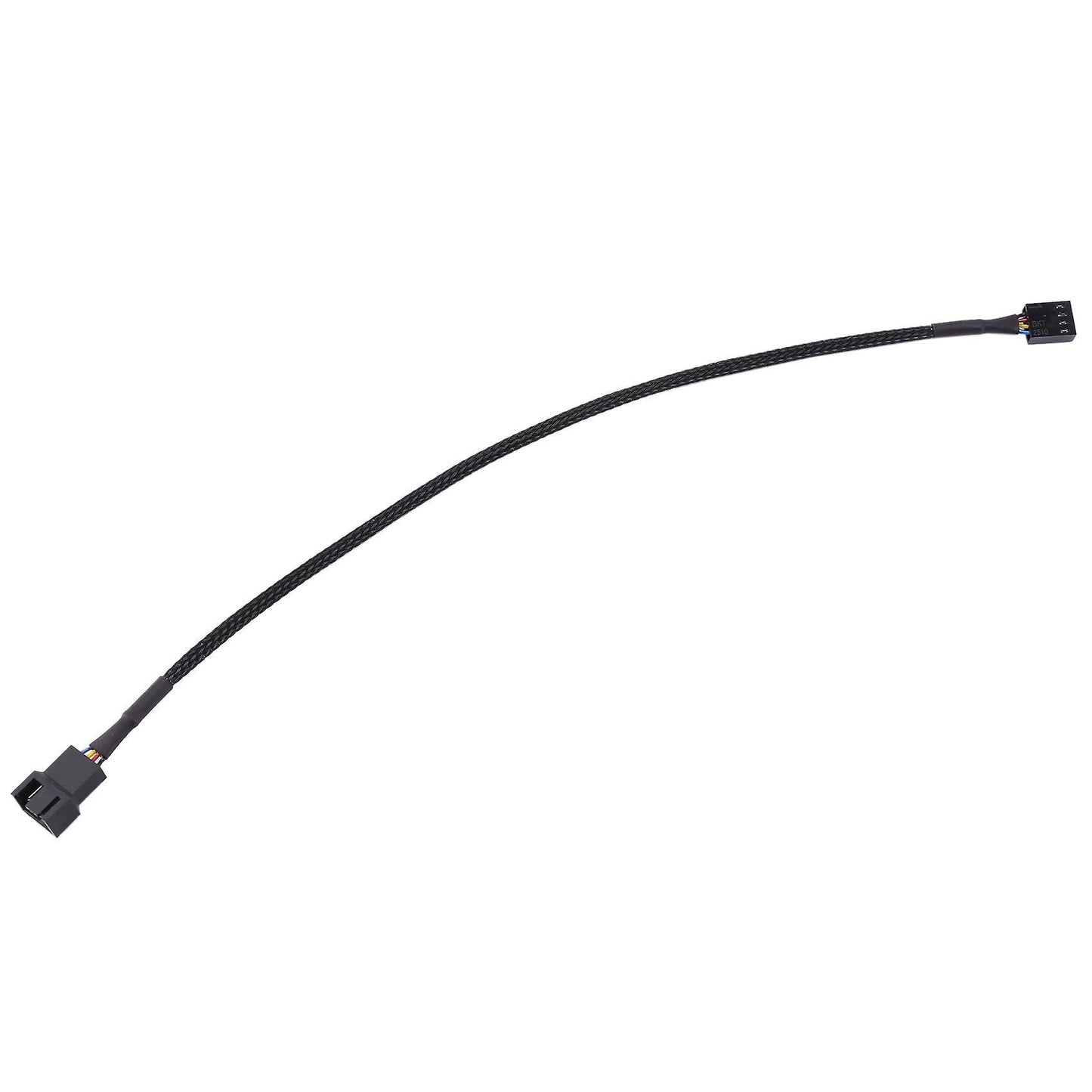 10pcs 4 Pin Pwm Fan Extension Power Cable Connector Case