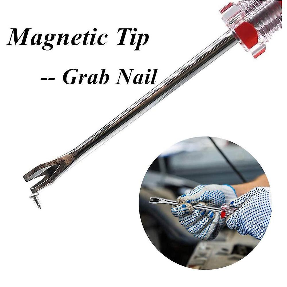 3pcs Nail Pullers 3mm U Tip Nail Rivet Tack Puller Screwdriver Tool