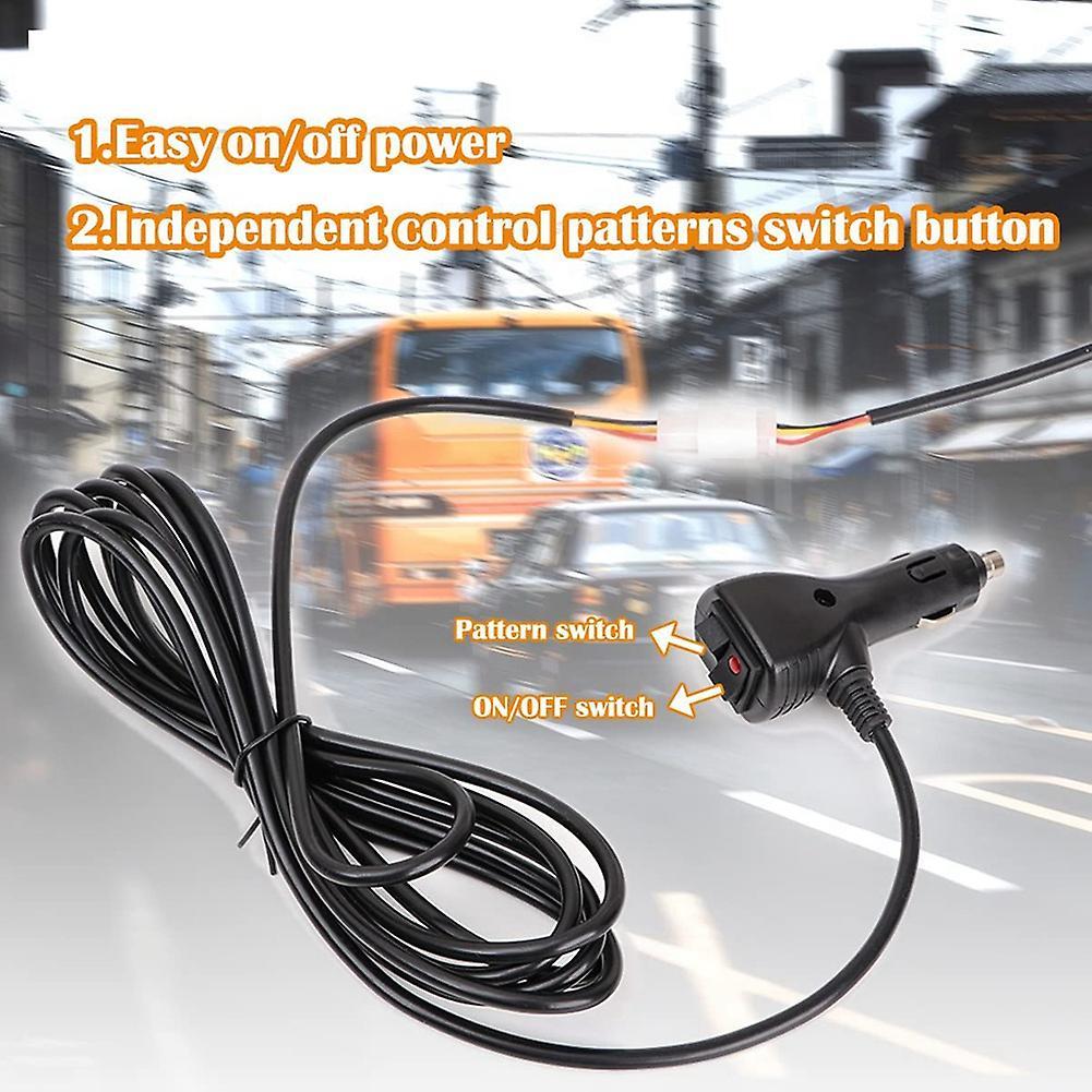 Amber 30 Led High Intensity Emergency Warning Lighting Bar