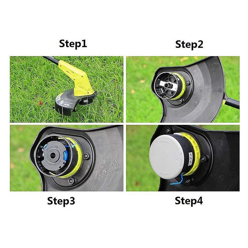 4 Pcs for Ryobi One Plus Ac14rl3a 18v 24v Trimmer Spool Replacement