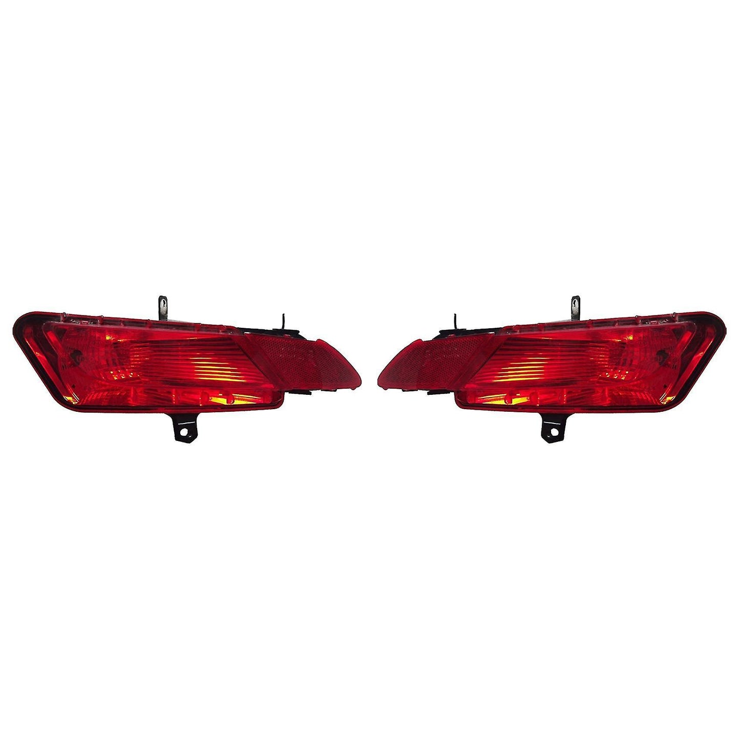 1 Pair Car Rear Bumper Fog Light Taillights for Volvo Xc60 2014-2017