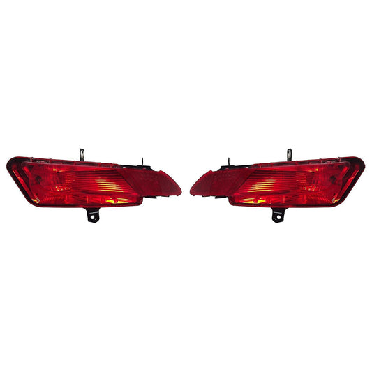 1 Pair Car Rear Bumper Fog Light Taillights for Volvo Xc60 2014-2017