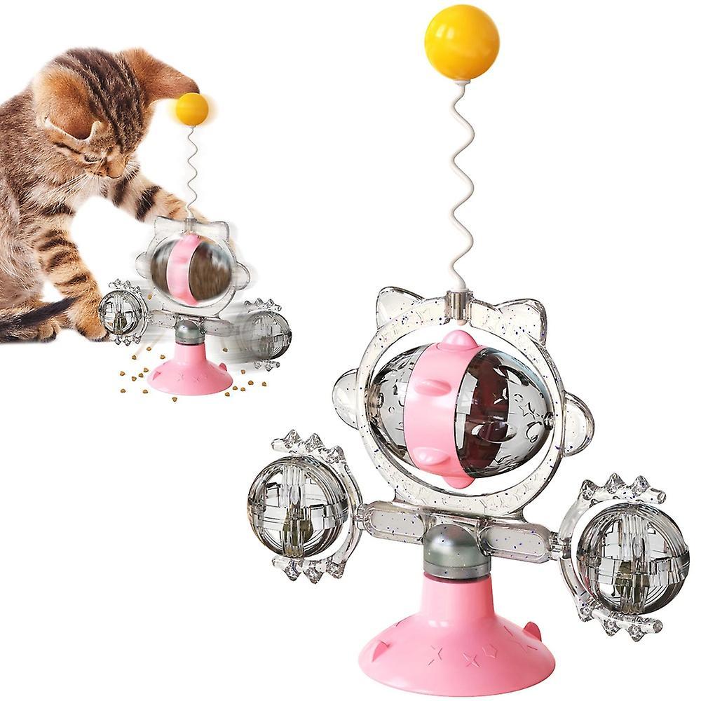 Cat Toys Interactive Kitten Toy for Cats Accessories Supplies -pink