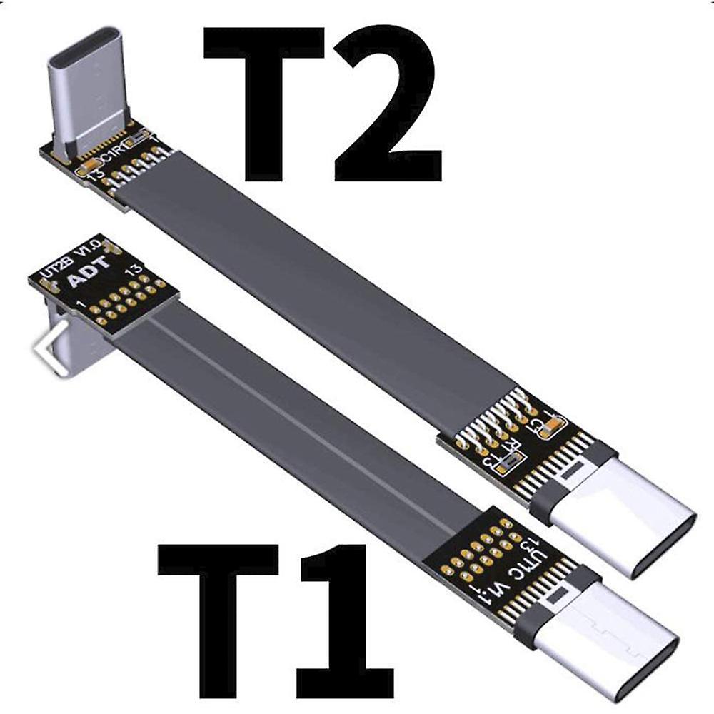 Usb 3.1 Type C to Type C Cable Fpc Fpv 3a 10gbps Emi Shielding,5cm