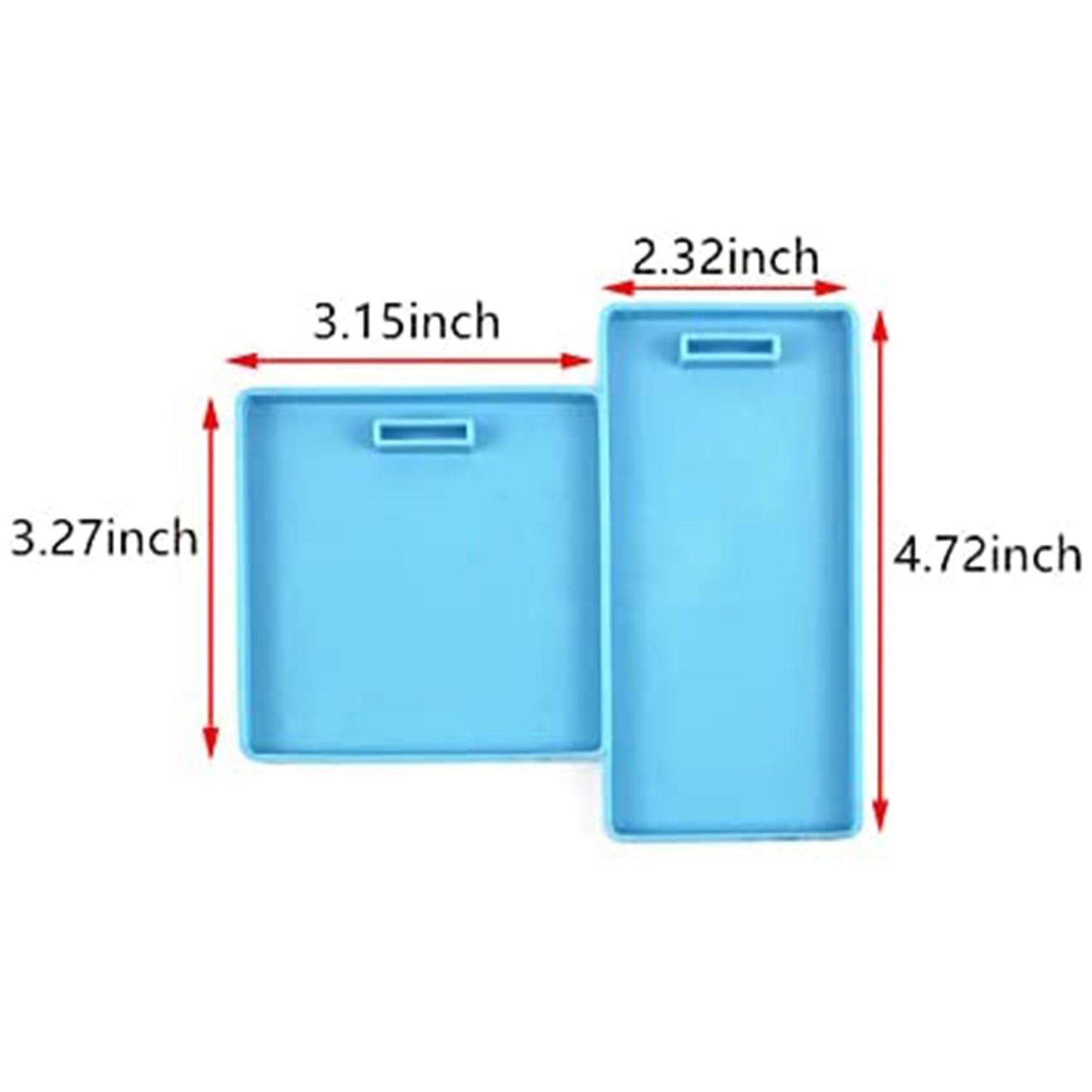 Resin Card Silicone Mold Id Card Holder Mold Diy Epoxy Mold Mold Card