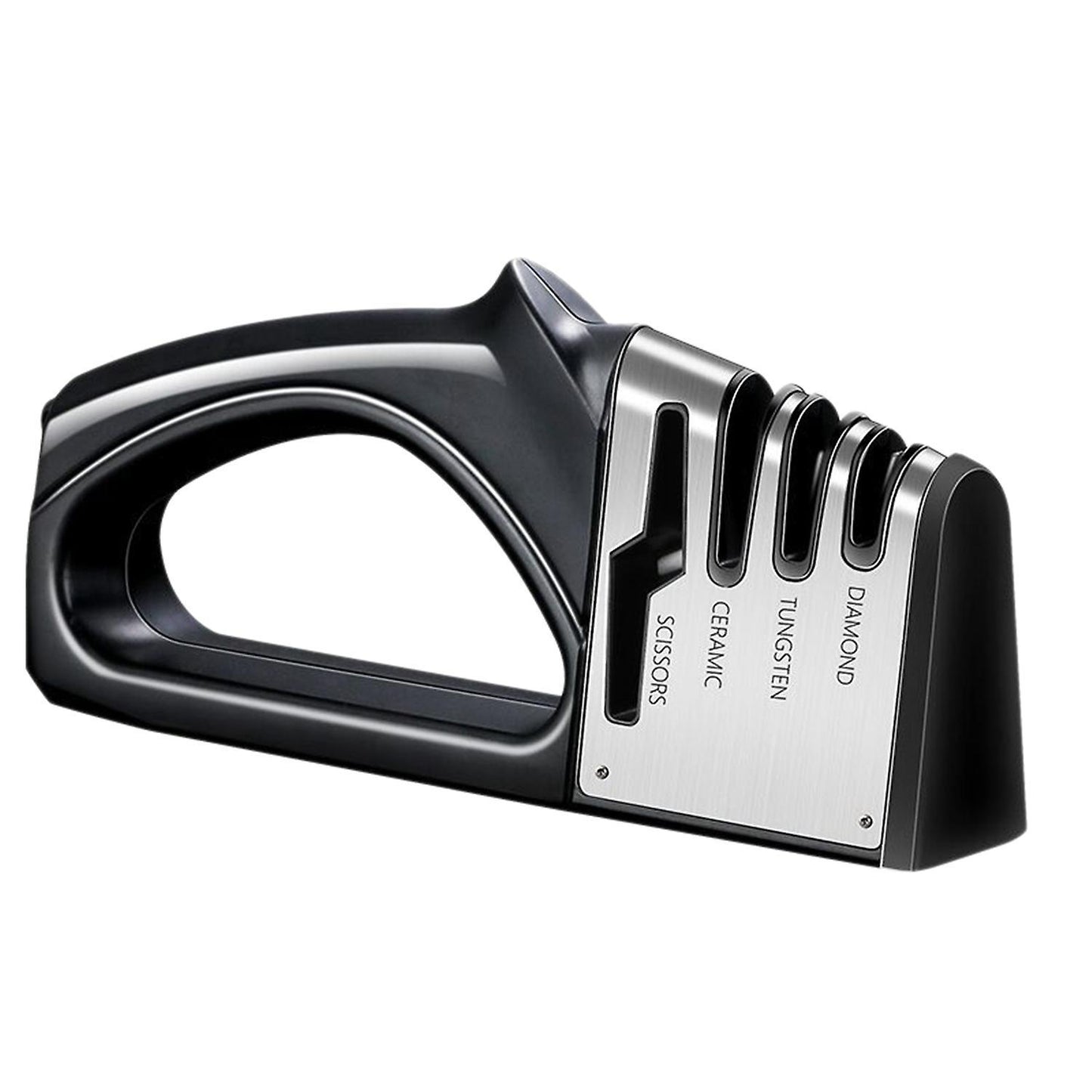 Sharpener,4 Stage Knife Sharpener,4-in-1 Knife and Scissors