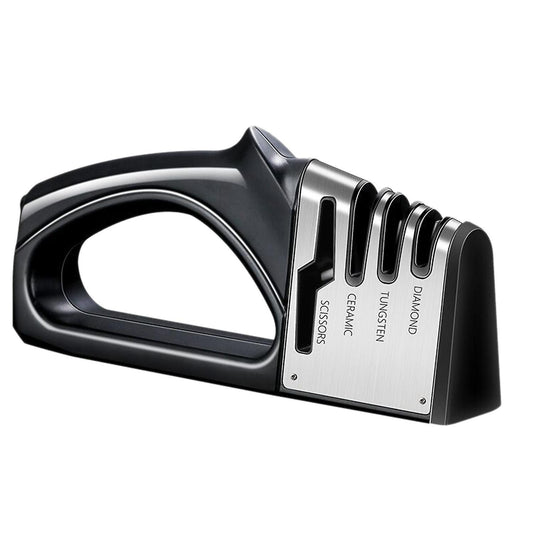 Sharpener,4 Stage Knife Sharpener,4-in-1 Knife and Scissors