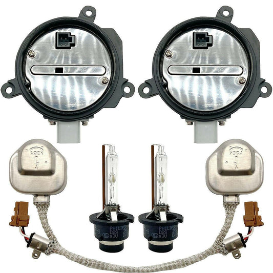 2x for Nissan Xenon Ballast Igniter & Hid D2s Bulb Lamp Computer