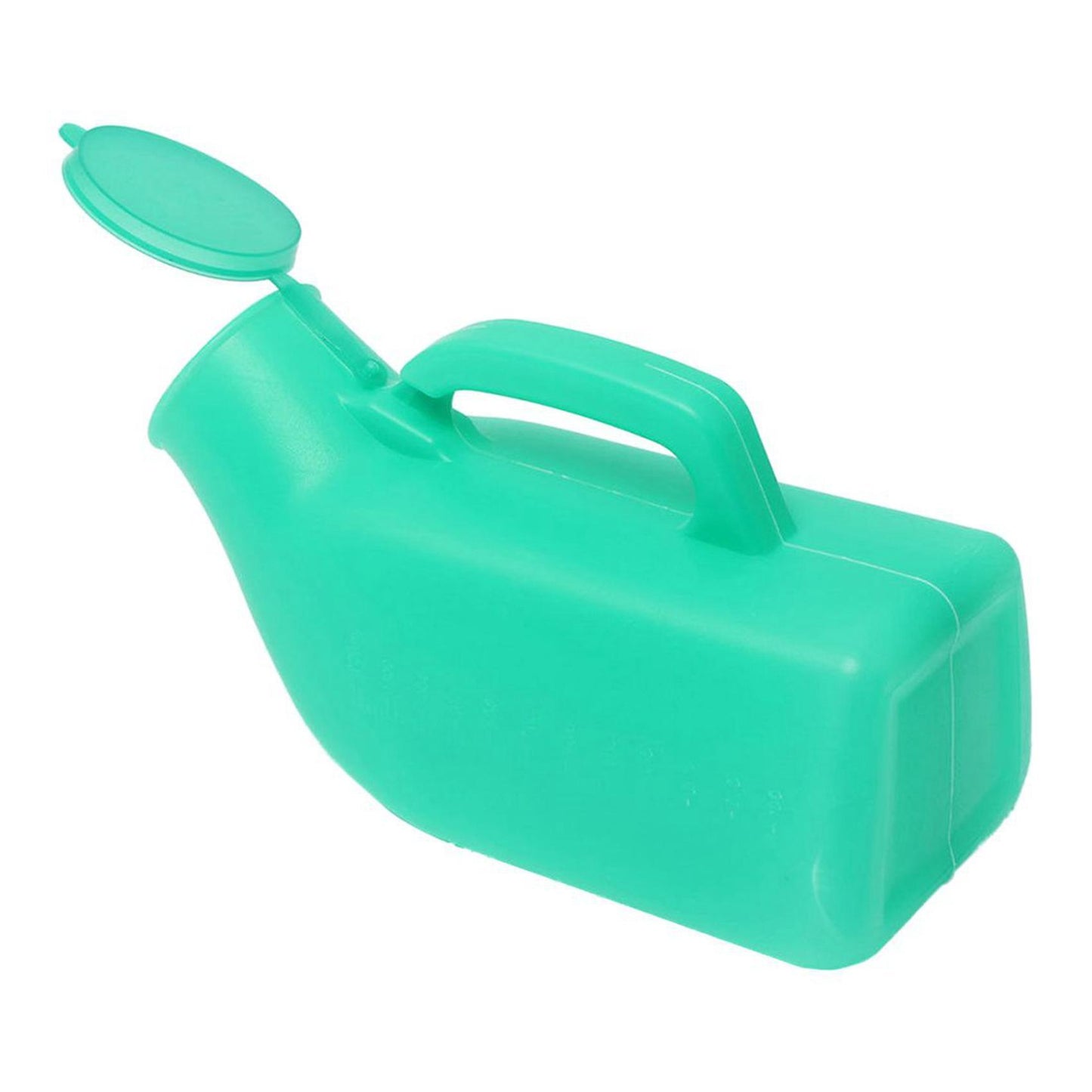 Male Urine Bottle with Lid Autoclavable 1.2l Green