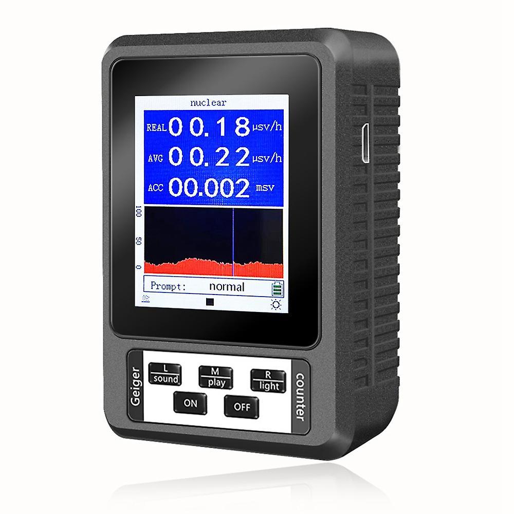 Xr1 Br-9b Geiger Of Nuclear Radiation Detector Counter Black