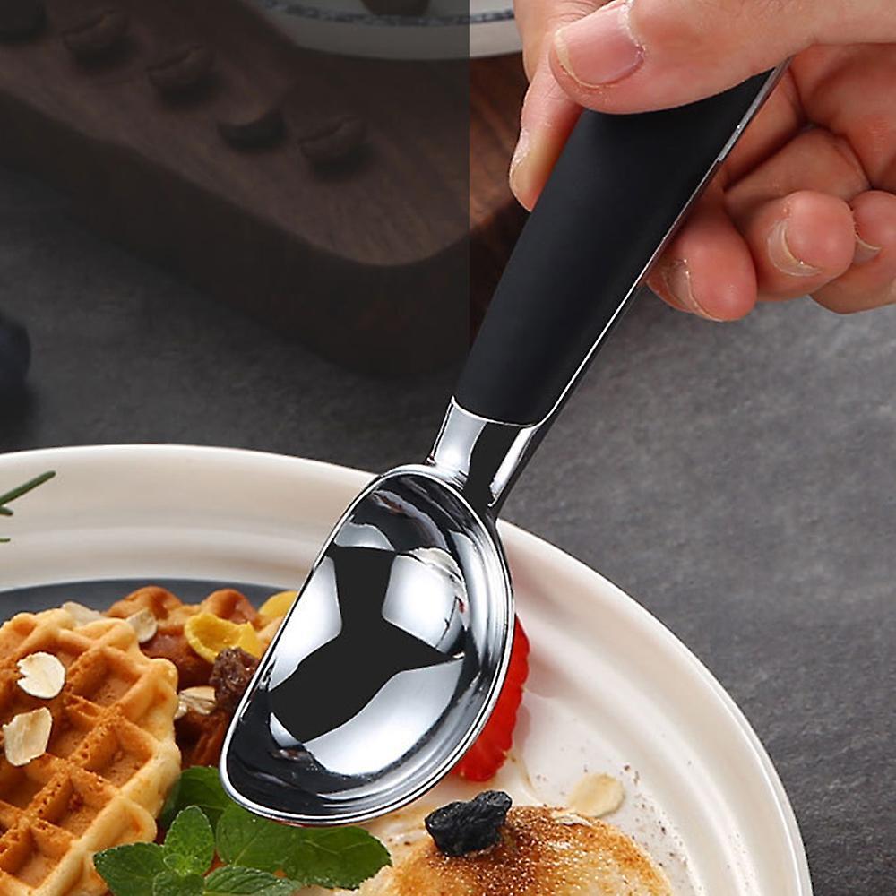 2pcs Zinc Alloy Ice Cream Yogurt Jelly Dessert Spoon Kitchen Tools