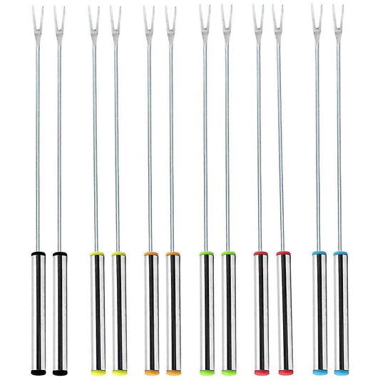 Fondue Cheese Sticks Set for Cheese, Stainless Steel Fondue Forks