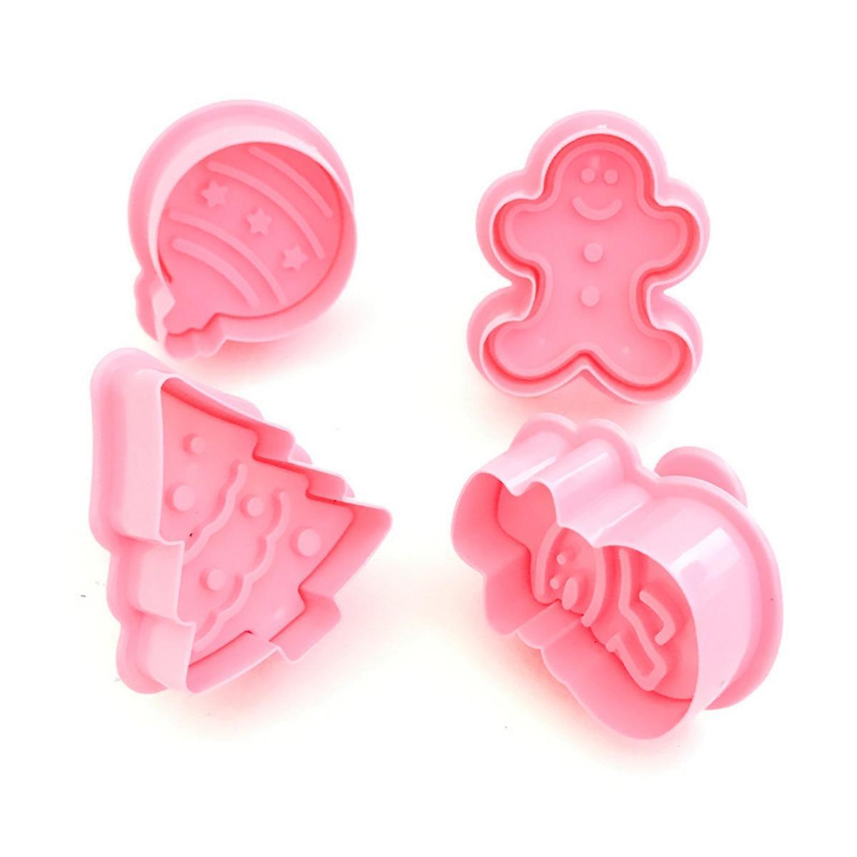Fondant Cake Tool Christmas Snowman Christmas Tree Gingerbread Man