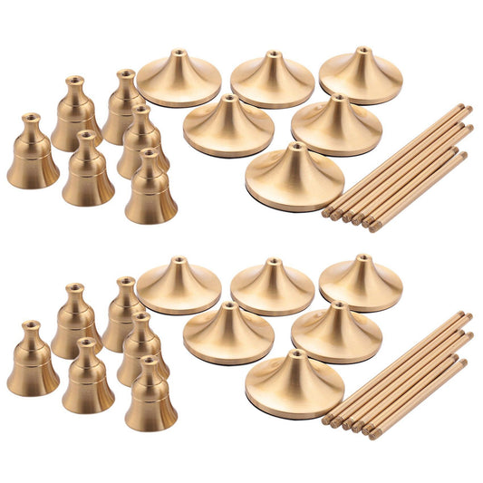 6pcs Gold Candlestick Holders Gold Candle Holder for Home Decor