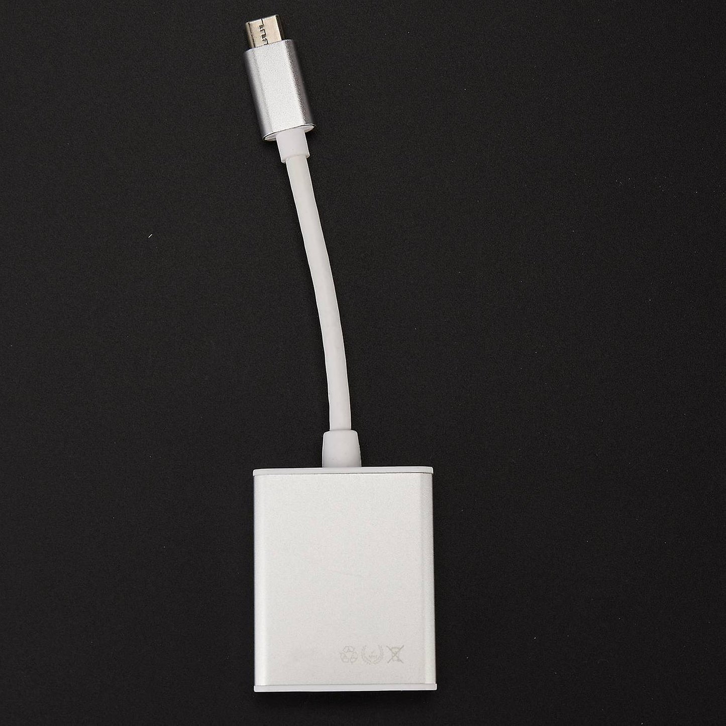 Usb C 3.1 Type C to Vga Video Cable Converter Adapter Hd Silver