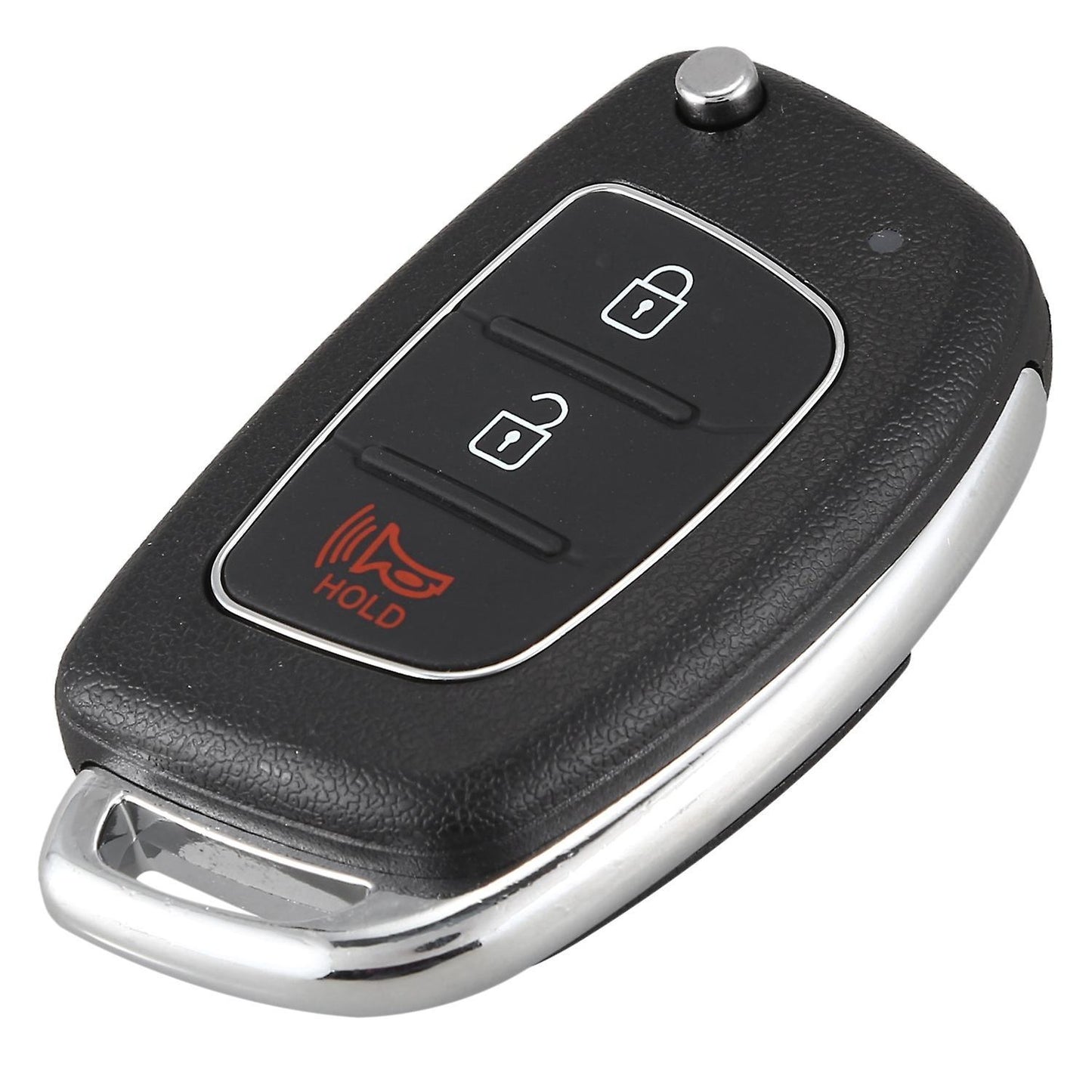 3 Buttons Flip Folding Remote Key Fob Shell Case for Mistra Hyundai