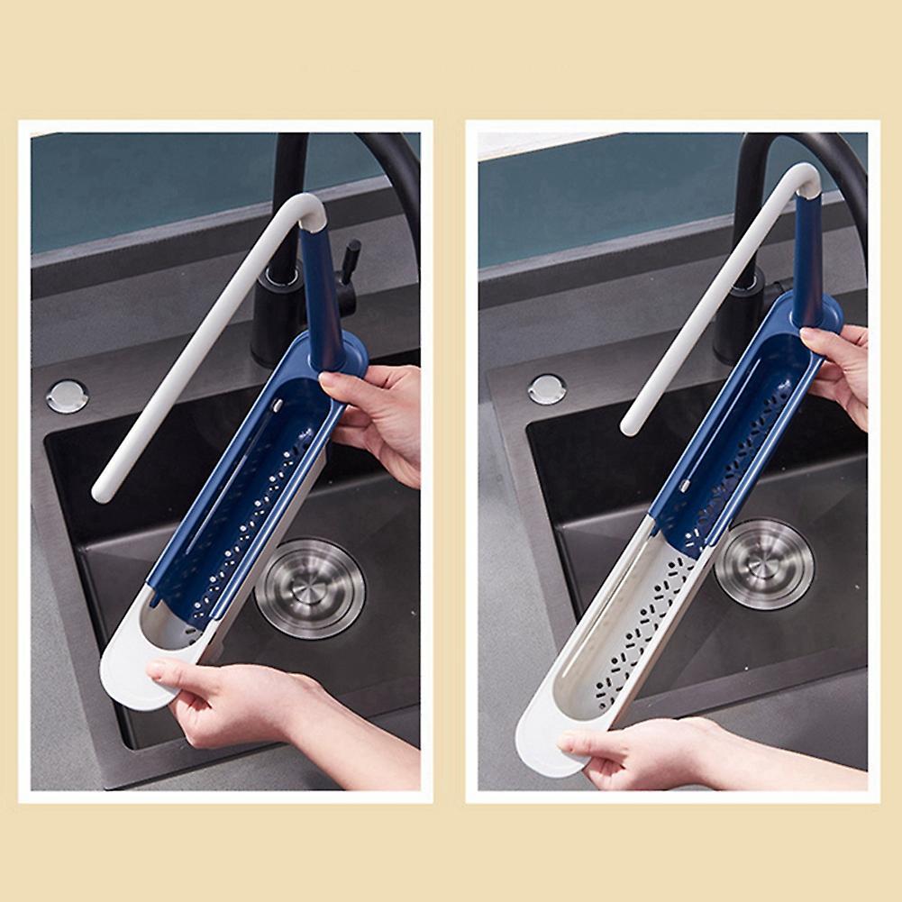 Kitchen Multi-function Sink Rack, Cloth Rack, Sink Telescopic Rack, D