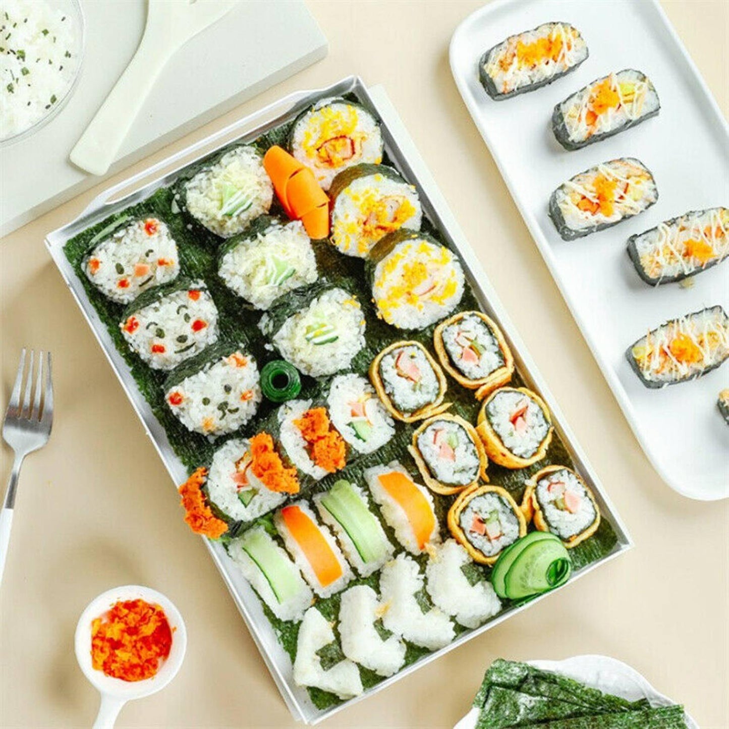 Sushi Maker Mold Japanse Cake Mold Making Kit Square Sushi Mold B